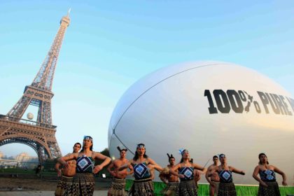 Tourism NZ – Rugby Ball, Paris